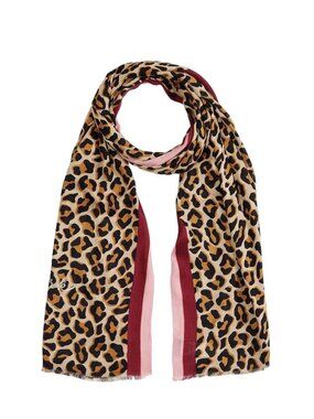 Kate Spade New York Scarf Big Cat Roasted Cashew